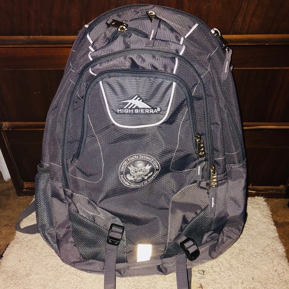high sierra grey backpack